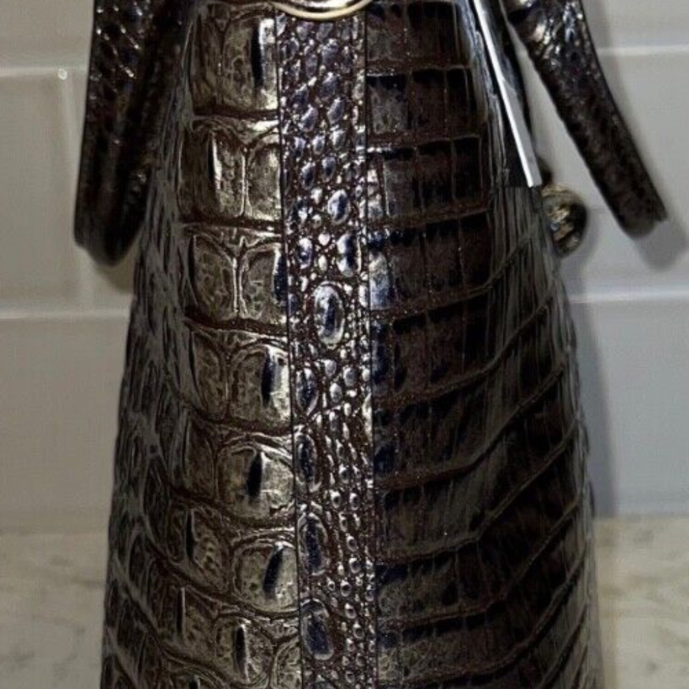 Brahmin Large Duxbury Umbra Melbourne Leather Bag NEW! RARE RETIRED PRICE FIRM - Picture 8 of 12